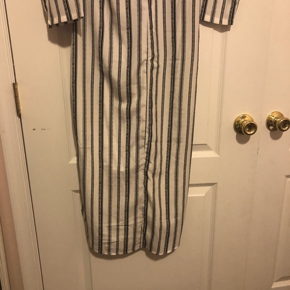 R.WISH Striped Button Dress Size S - Picture 5 of 11